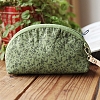 DIY Flower Pattern Moon-shaped Cosmetic Bag Embroidery Kit PW23021095812-1