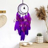 Woven Net/Web with Feather Hanging Ornaments PW-WGED7ED-02-1