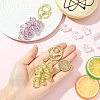 2Pcs Acrylic Keychains KEYC-YW00271-3