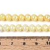 Anti-Tarnish Electroplate Glass Beads Strands GLAA-N056-6mm-05-2