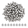 200Pcs 304 Stainless Steel Round Seamed Beads FIND-UN0016-49-1