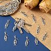 30Pcs Alloy Pendant Decorations HJEW-YW00475-4