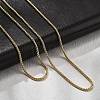 1.5mm Brass Box Chain Necklaces KK-K398-29G-3