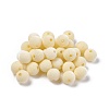 Flocky Acrylic Beads OACR-L011-D-19-1