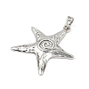 Tibetan Style Alloy Big Pendants PALLOY-V008-03A-AS-2