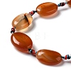 Natural Agate Beads Strands G-K334-02B-4