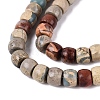 Natural Shoushan Stone Beads Strands G-Q616-02A-04-4