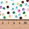 3/0 Baking Paint Glass Fringe Seed Beads SEED-A034-04K-4