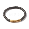 Handmade Polymer Clay Heishi Beads Stackable Stretch Bracelets Set for Women BJEW-JB07451-17