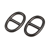 304 Stainless Steel Oval Links Connector Charms STAS-F366-02B-EB-2