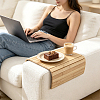 Bamboo Sofa Armrest Tray AJEW-WH0816-622-4