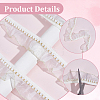 5 Yards Polyester Lace Ribbons OCOR-GF0006-14B-02-6