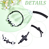 30Pcs Sports Theme Acrylic Beads Braided Bead Bracelets BJEW-BM00013-5