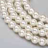 ABS Plastic Imitation Pearl Bag Strap Chains X-FIND-WH0052-67C-2