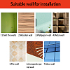 Acrylic Mirror Wall Stickers Decal DIY-CN0001-13B-K-6