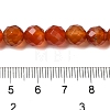 Dyed & Heated Natural Agate Beads Strands G-P539-E01-01-5