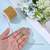 20M Brass Twisted Chains CHC-BM0001-01G-3
