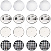 SUNNYCLUE DIY Blank Dome Brooch Making Kit DIY-SC0023-83-1