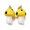 Handmade Lampwork Pendants LAMP-S069-08G-08-1