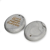 Natural Howlite Pendants G-K353-06E-2