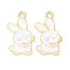 Alloy Enamel Pendants AL-CBA2679-03G-1