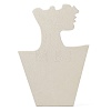 Cardboard Covered with Velvet Necklace & Earring Display Stands ODIS-Q041-04A-02-2
