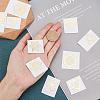 10 Sheets 10 Styles Self Adhesive Brass Stickers DIY-SC0015-27G-3