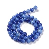 Glass Round Beads Strands GLAA-M044-01F-4