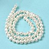 Natural Cultured Freshwater Pearl Beads Strands PEAR-E017-03-3