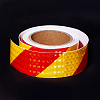 Waterproof EPT(Ethylene Propylene Terpolymer) & PVC Reflective Self-adhesive Tape DIY-WH0030-82A-4