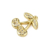 Brass Micro Pave Cubic Zirconia Pendants KK-M322-48G-05-2