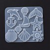 DIY Ocean Theme Pendants Silicone Molds DIY-C077-01A-4