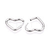 304 Stainless Steel Hoop Earrings STAS-T074-28P-2