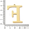 304 Stainless Steel Pendants STAS-C157-01G-F-3