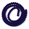 Opaque Glass Beads Strands X-GLAA-T032-P4mm-MD03-3