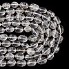 Natural Quartz Crystal Beads Strands G-G453-D17-01-5