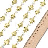 1M Handmade 304 Stainless Steel Turtle Link Chains AJEW-JB01615-02-3