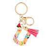 Fruit Series Letter Resin Keychains KEYC-TAC0033-02U-1