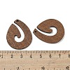 Walnut Wooden Pendants FIND-B042-21I-3