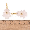 Natural Rose Quartz Pendants G-P628-04G-04-3