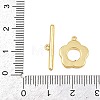 Brass Toggle Clasps KK-G548-31G-4