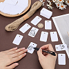 200Pcs Plastic Pendants KY-SP0001-85-3