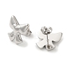 304 Stainless Steel Stud Earrings for Women EJEW-G364-07P-2