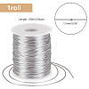 100M Round Polyester Rattail Satin Cord OCOR-WH0071-95B-02-2