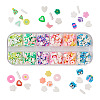 30G 6 Colors Handmade Polymer Clay Sprinkles Mix CLAY-TA0001-17-1