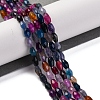 Natural Dragon Veins Agate Beads Strands G-G177-A03-01-2