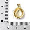 Brass Enamel Pendants KK-C089-05G-3