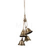 Iron Bell Pendant Decoration HJEW-JM02238-1