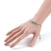 Natural & Synthetic Gemstone Braided Beaded Bracelets for Women BJEW-JB07725-3