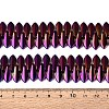 Electroplate Glass Beads Strands EGLA-Q134-01A-B01-4